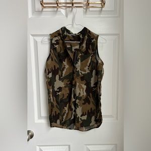 Charlotte Russe Camouflage Top